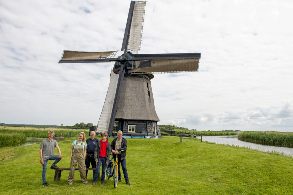 Nico’s 100-molenstoer - De 50e molen: Wimmenumer Molen, Egmond a/d Hoef.